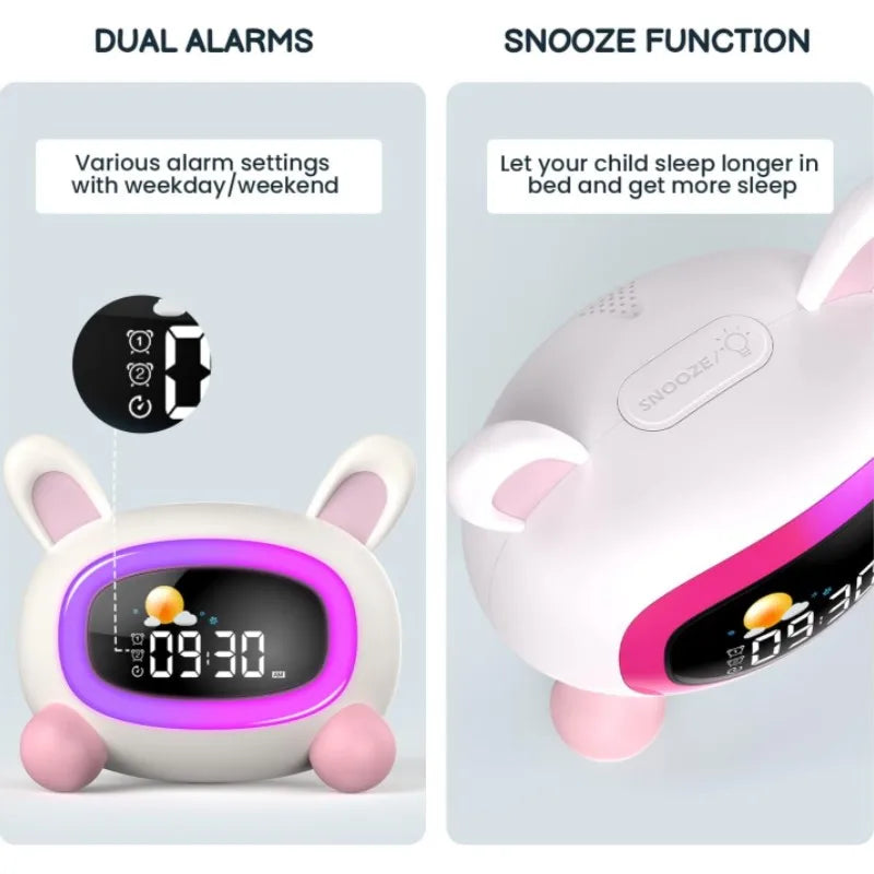 Sleep Training Animal Kids Clock