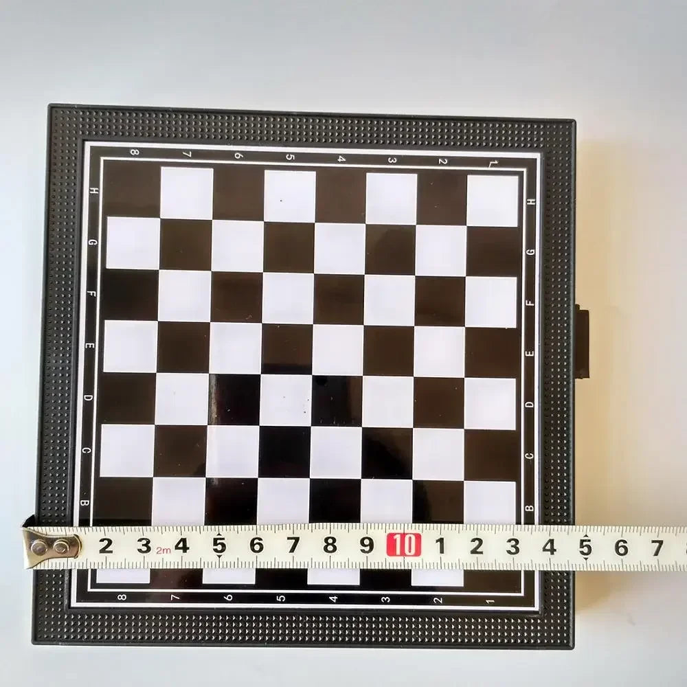 5-in-1 Wooden Board Game Set – Classic Educational Games for Kids & Families