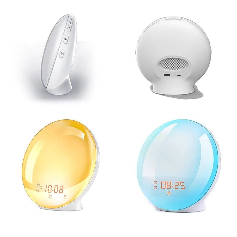Wake-Up Light Alarm Clock with Sunrise & Sunset Simulation