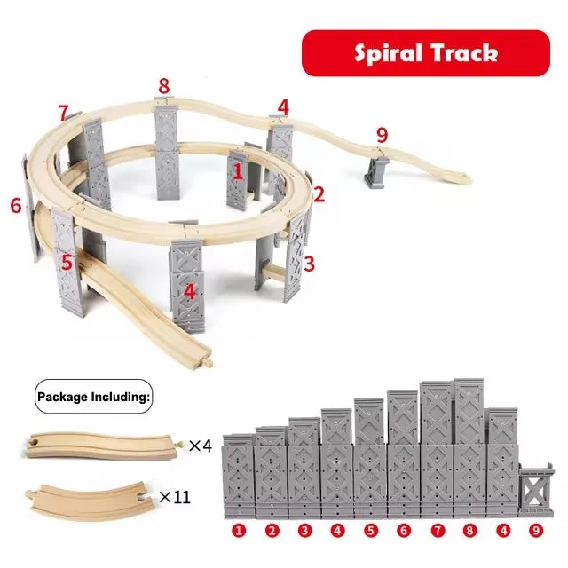 Wooden Montessori Stacking Toy – Colourful Shape Sorter for Toddlers (Educational & Developmental)
