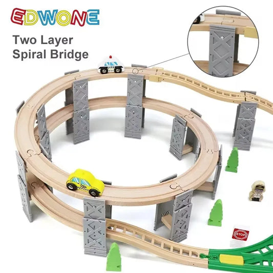 Wooden Montessori Stacking Toy – Colourful Shape Sorter for Toddlers (Educational & Developmental)
