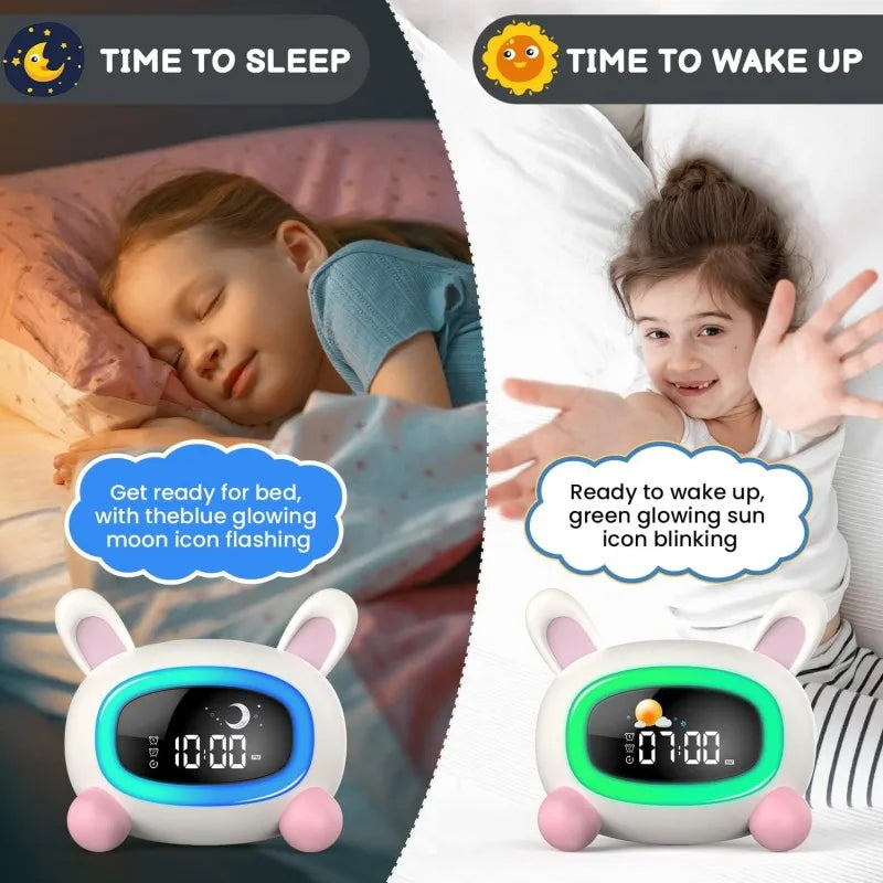 Sleep Training Animal Kids Clock