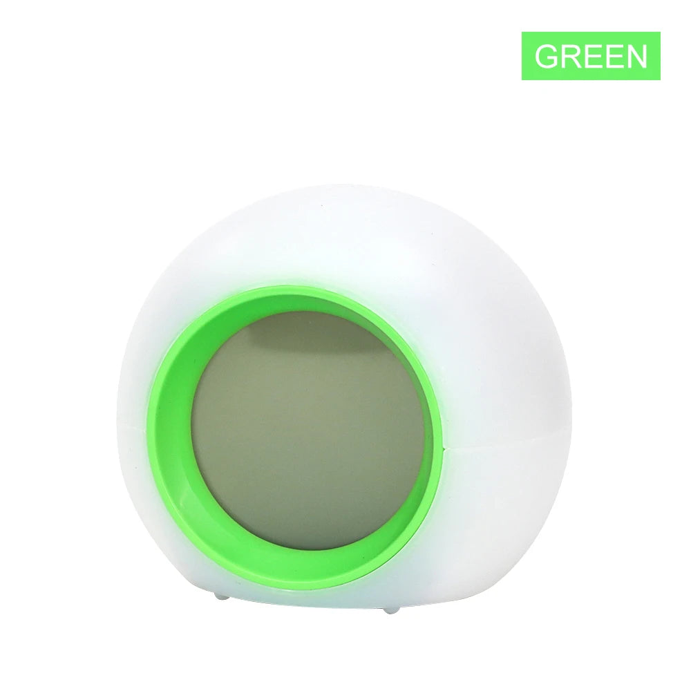 Kids Colourful Circular Alarm Clock