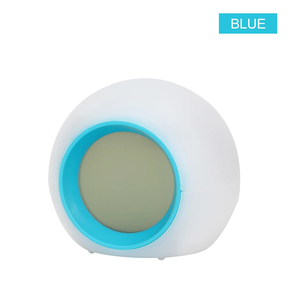 Kids Colourful Circular Alarm Clock