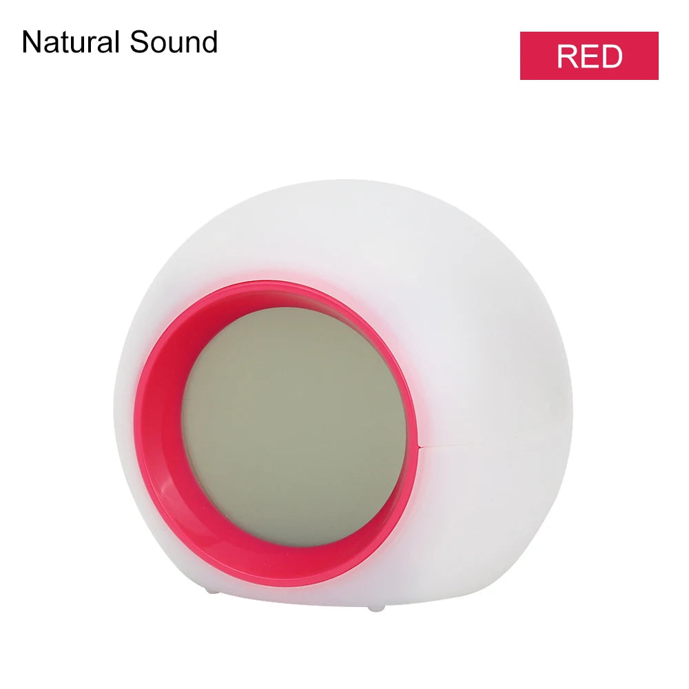 Kids Colourful Circular Alarm Clock