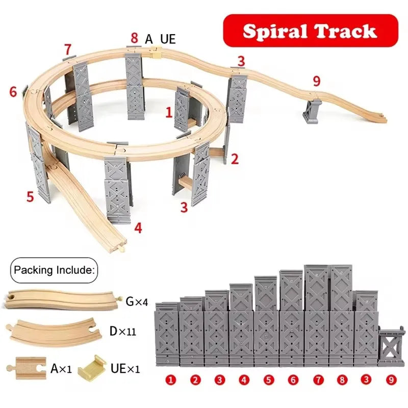 Wooden Montessori Stacking Toy – Colourful Shape Sorter for Toddlers (Educational & Developmental)