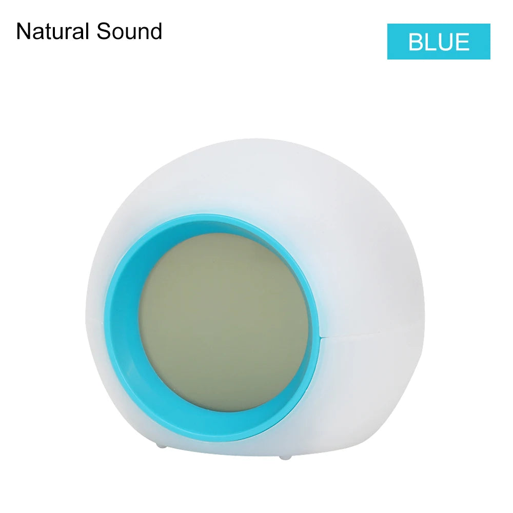 Kids Colourful Circular Alarm Clock