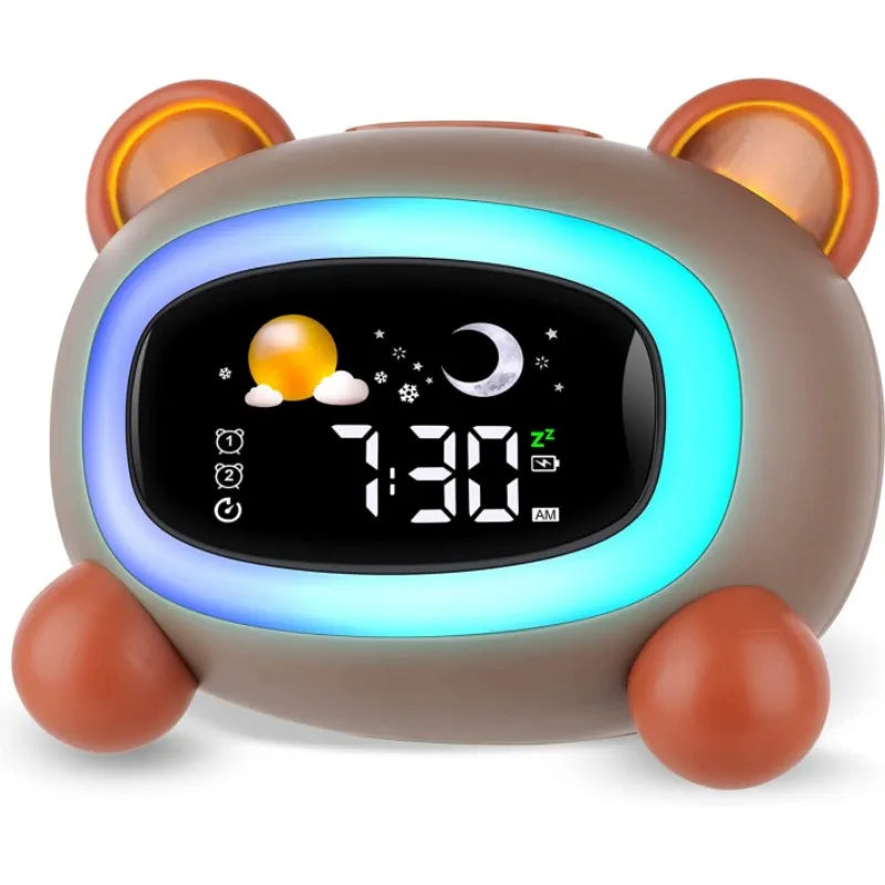 Sleep Training Animal Kids Clock