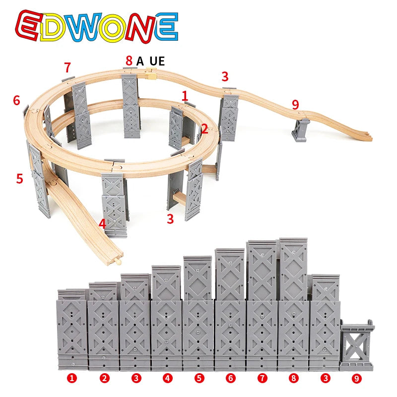 Wooden Montessori Stacking Toy – Colourful Shape Sorter for Toddlers (Educational & Developmental)